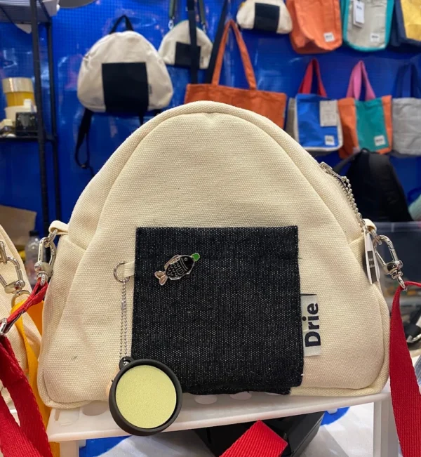 Bolsa Onigiri com Zíper